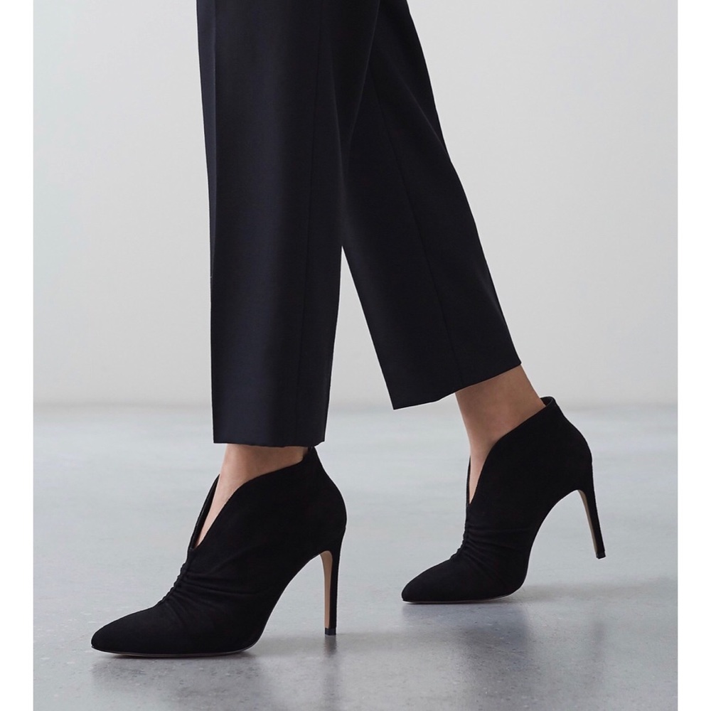 British Reiss Suede Heels